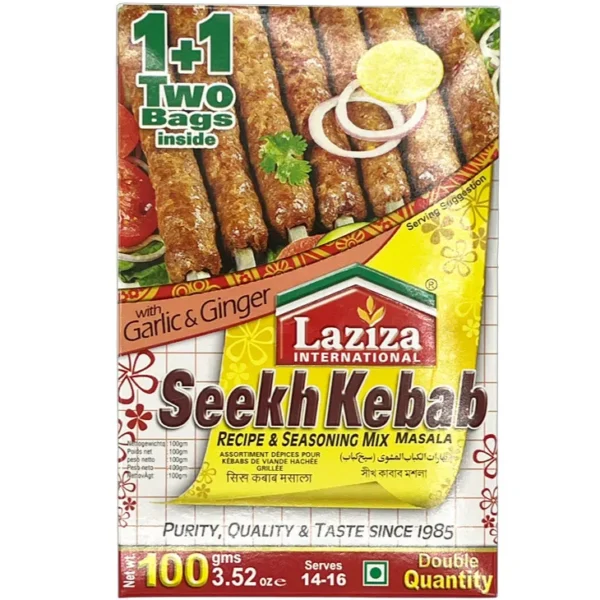 Laziza Seekh Kebab