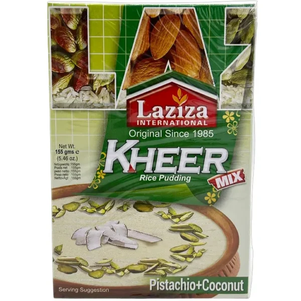 Laziza Kheer Pistache en Kokosnoot