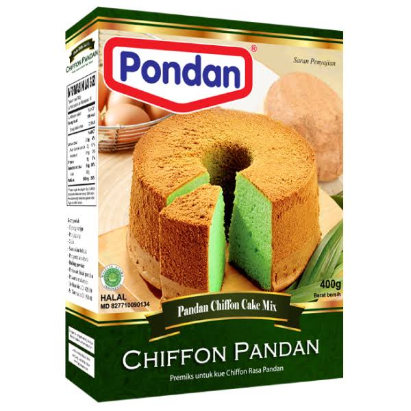 400 GM Pondan Pandan Chiffon Cake Mix