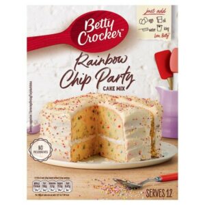 Betty Crocker Rainbow Chip Party Cake Mix