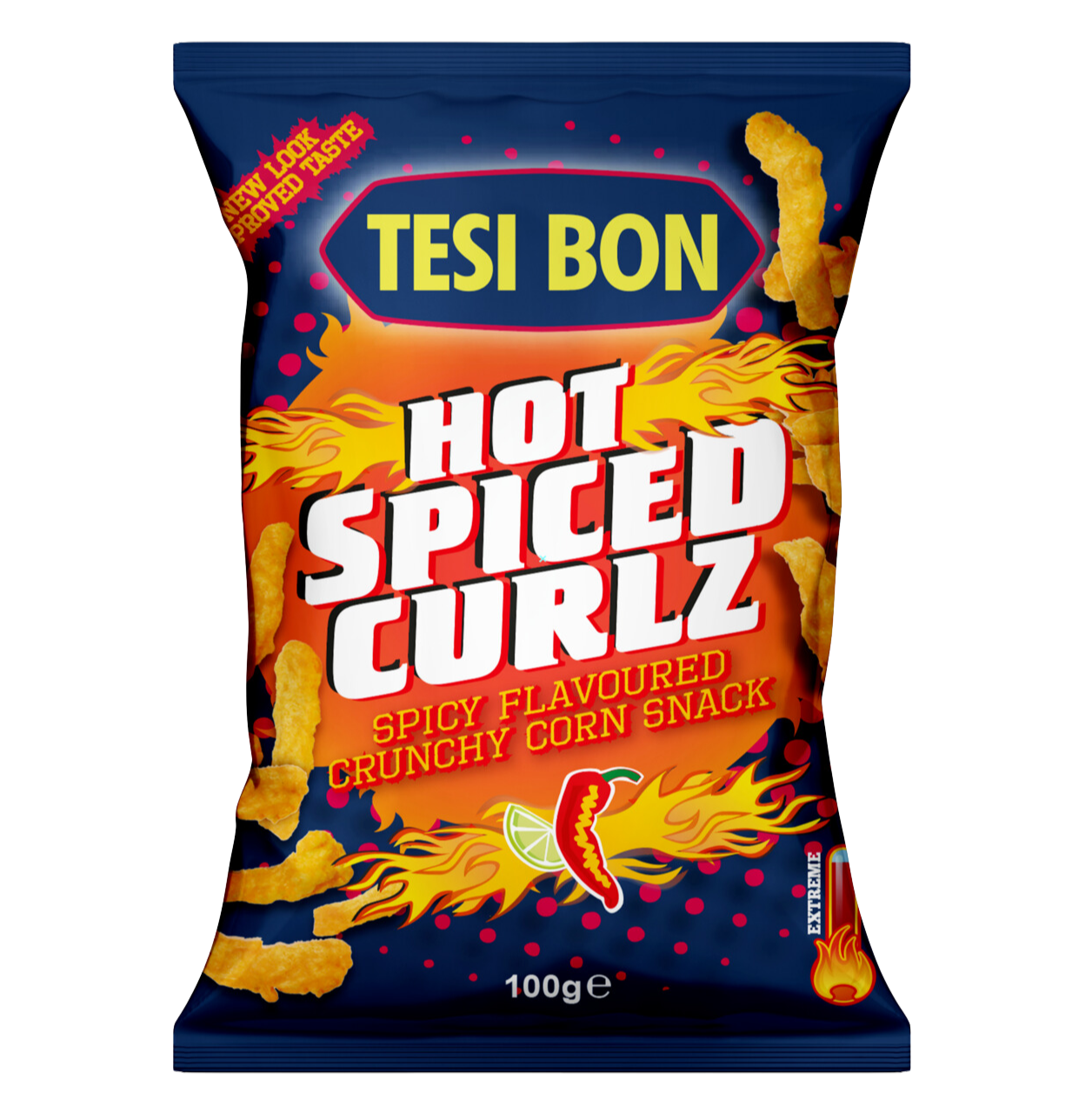 Tesi Bon Cheese Curlz Hot