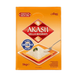 Akash Sella Basmati Rice 5kg