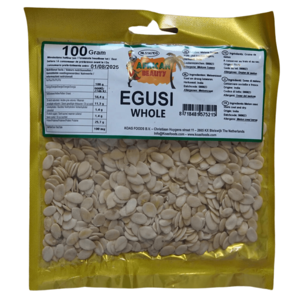 African Beauty Egusi Whole 100g